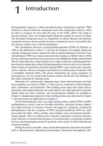Technology of Fluoropolymers