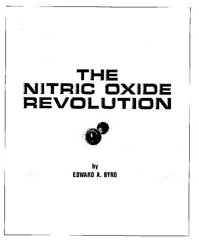 The Nitric Oxide Revolution