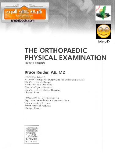 The Orthopaedic Clinical Examination