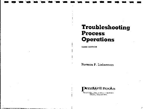 Troubleshooting Process Operations