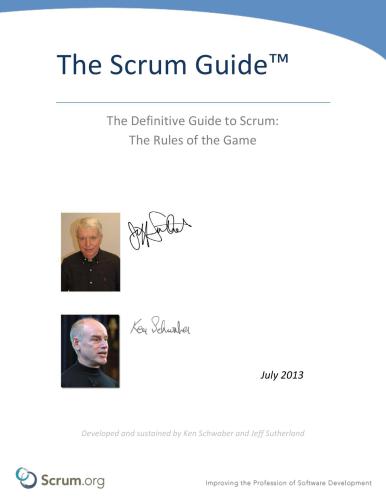 Scrum Guide (English)