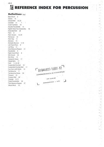 Essential elements 2000 for Percussion. Book 1