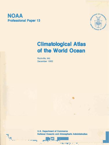 Climatological atlas of the world ocean