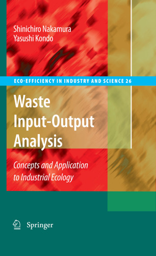Waste Input-Output Analysis Concepts and Application to Industrial Ecology