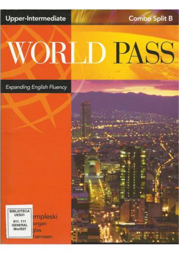 World Pass. Upper-Intermediate - Combo Split B