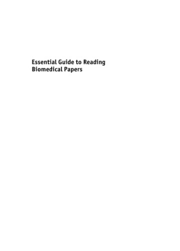 Essential Guide to Reading Biomedical Papers: Recognising and Interpreting Best Practice