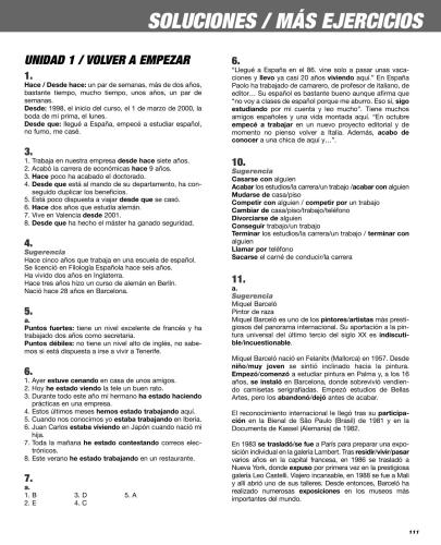 Aula Internacional 3 (Soluciones)