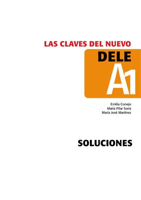 Las claves del nuevo DELE A1 - Soluciones