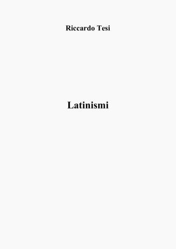 Latinismi