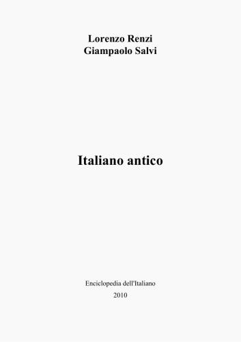 Italiano antico