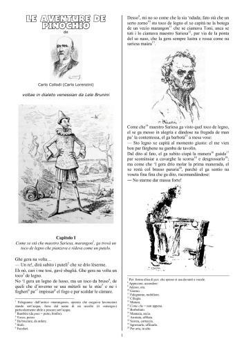 Le avventure di Pinocchio (in veneziano moderno)