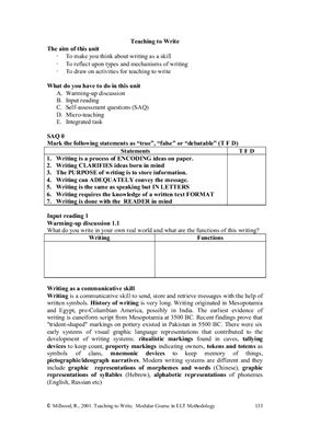 Modular Course in ELT Methodology