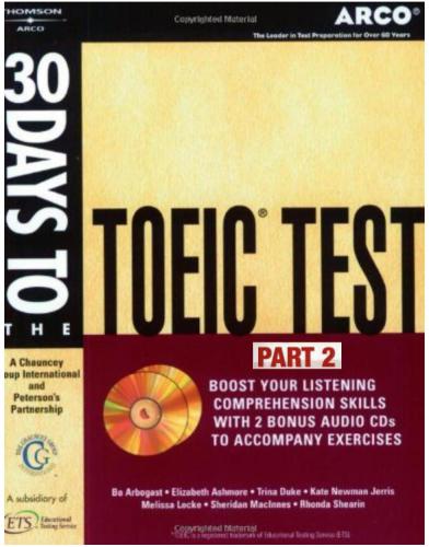 30 Days to the TOEIC Test - Part 2