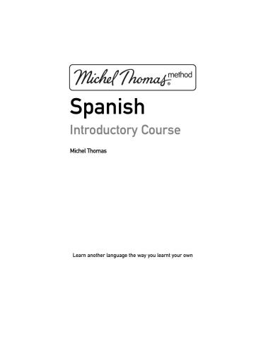 Michel Thomas Introductory Spanish