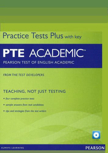 PTE Academic Practice Tests Plus and with Key