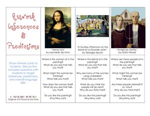 Artwork Inferences & Predictions