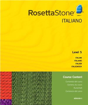 Rosetta Stone Italian. Тексты аудио к уровням 1-5