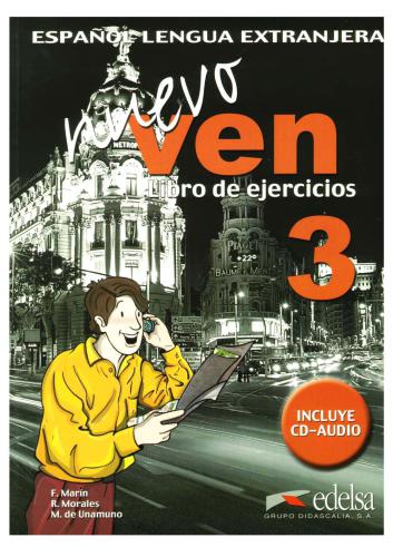Curso De Español Para Extranjeros Nuevo Ven 3 - Libro de Ejercicios