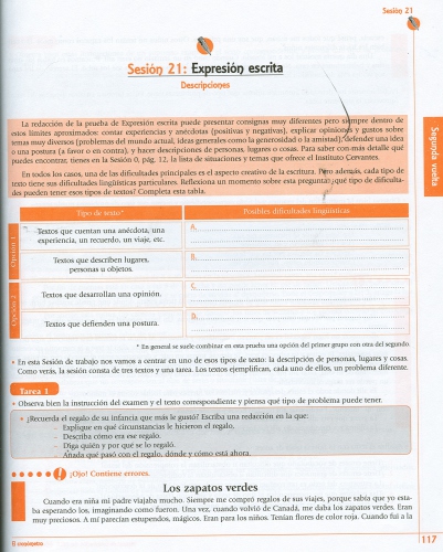 El Cronómetro Nivel Intermedio. Manual de preparación del D.E.L.E. Sesión 21 -30