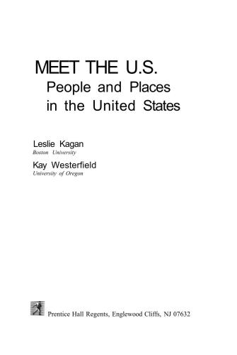 Meet the U.S.: People and Places in the United States