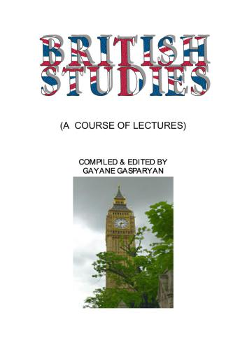 British Studies (a course of lectures)
