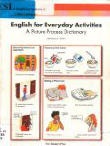 English for Everyday Activities. A Picture Process Dictionary
