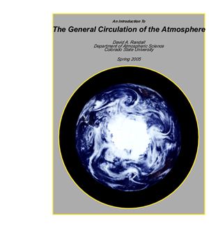 An introduction to the general circulation of the atmosphere