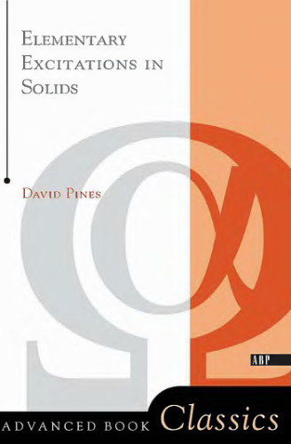 Elementary excitations in solids: lectures on protons, electrons, and plasmons