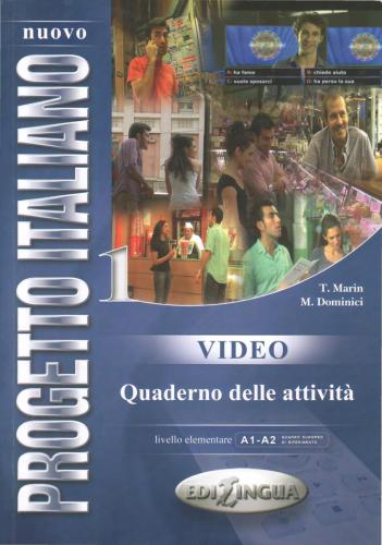 Nuovo Progetto italiano VIDEO 1. Quaderno delle attivita