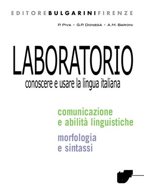 Laboratorio conoscere e usare la lingua italiana