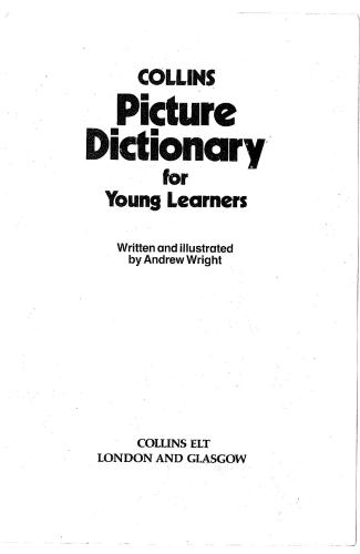 Collins Picture Dictionary for Young Learners