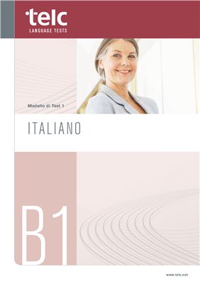 Telc language tests. Modello di Test 1. Italiano B1