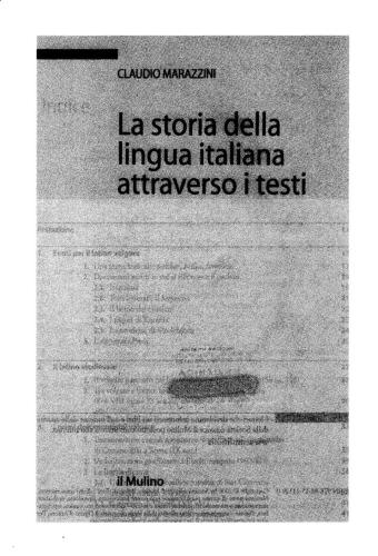La storia della lingua italiana attraverso i testi