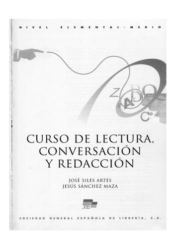 Curso de Lectura, Conversación y Redacción