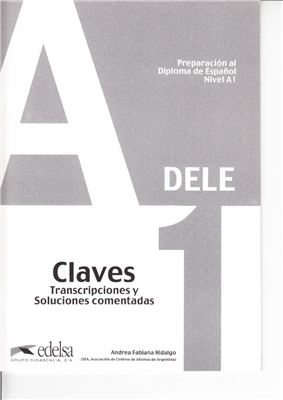 Preparación al DELE Nivel A1 Claves