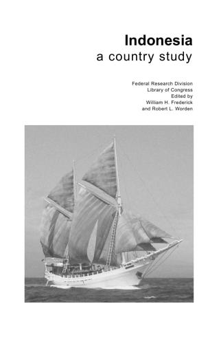 Indonesia: a country study