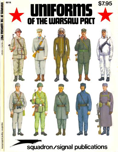 Squadron Signal 6018. Uniforms of the Warsaw Pact