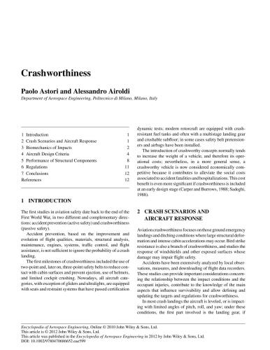 Encyclopedia of Aerospace Engineering. Part 4