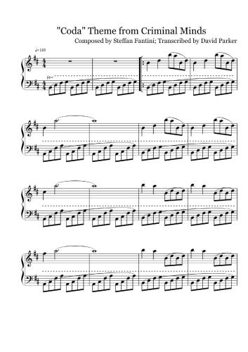 Coda Theme from Criminal Minds