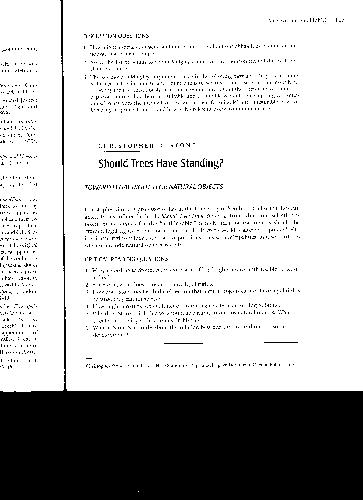 Should Trees Have Standing