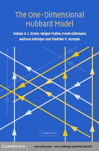 The one-dimensional Hubbard model