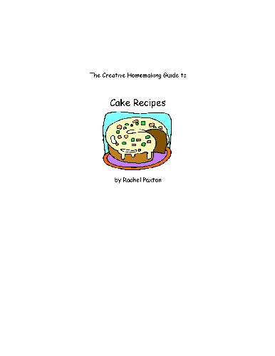Guide to Cake Recipes