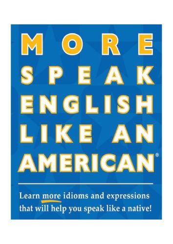 More Speak English like An American
