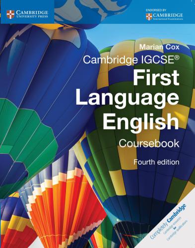 Cambridge IGCSE First Language English. Coursebook