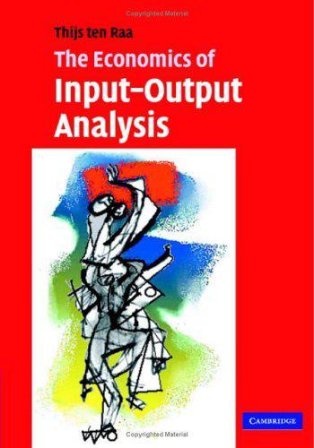 The Economics of Input-Output Analysis