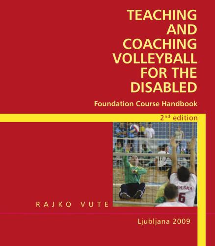Teaching and coaching volleyball for the disabled