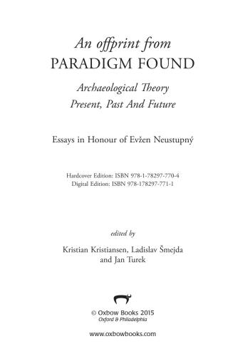 Neolithic versus Bronze Age Social Formations: A political economy approach