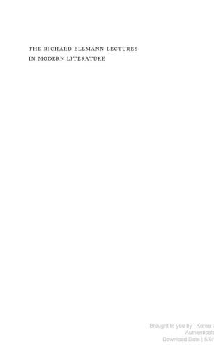 Confessions of a Young Novelist