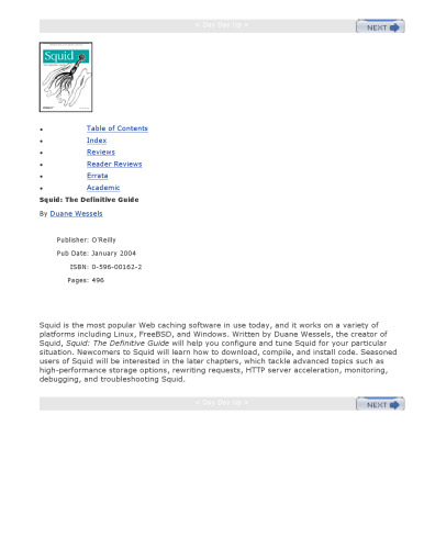 Squid: The Definitive Guide