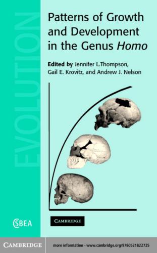 Patterns of Growth and Development in the Genus Homo